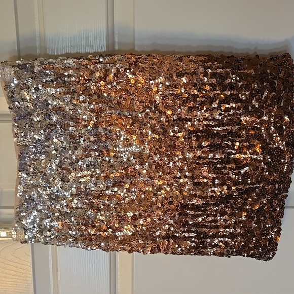 Sequin Ombre Skirt - Picture 2 of 6